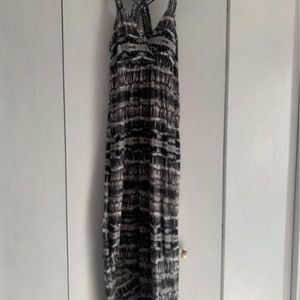 Straps maxi dress